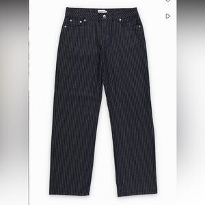 claire rose x na-kd striped jeans